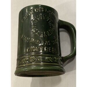 Vintage Green Man And His World Canada Terre Des Hommes 1967 World Fair Expo Mug